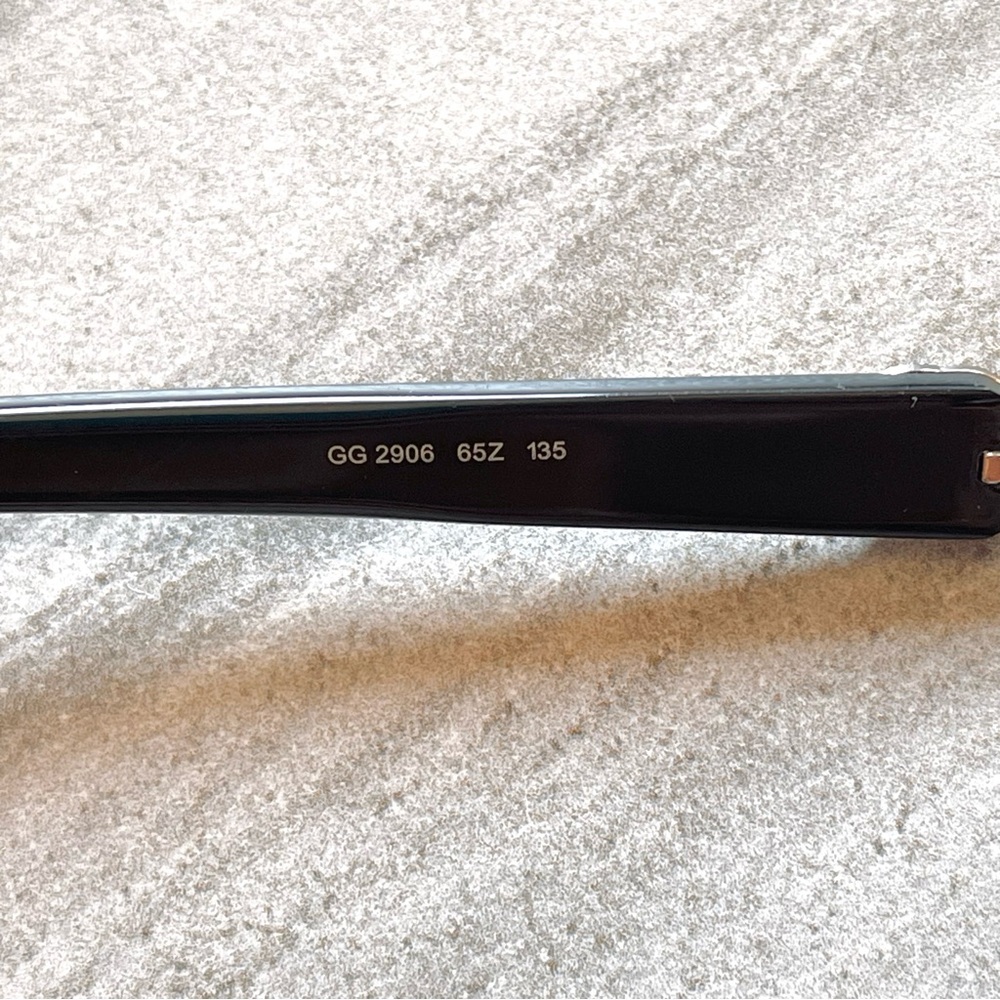 Gucci Designer Frames Unknown Prescription Glasses GG 2906 65Z 135 In Black - Picture 6 of 11